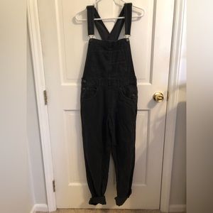 Free people denim overalls